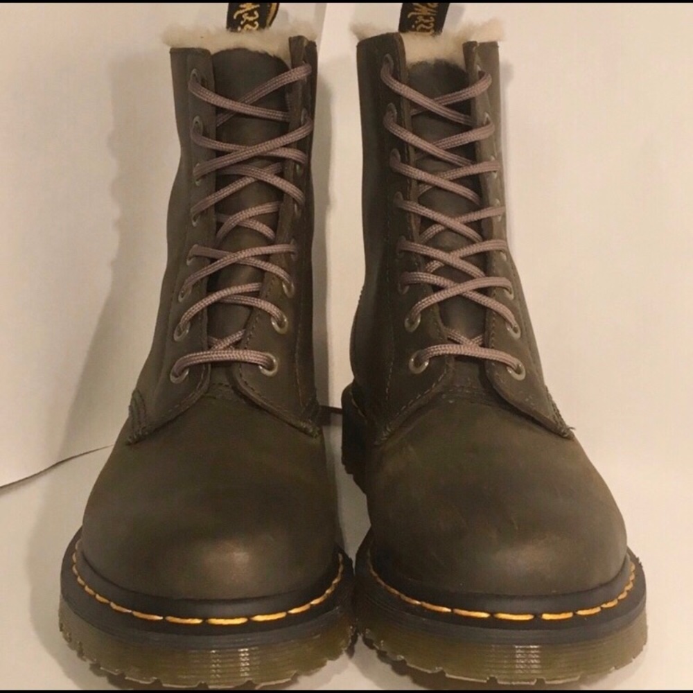 Dr. Martens fur lined